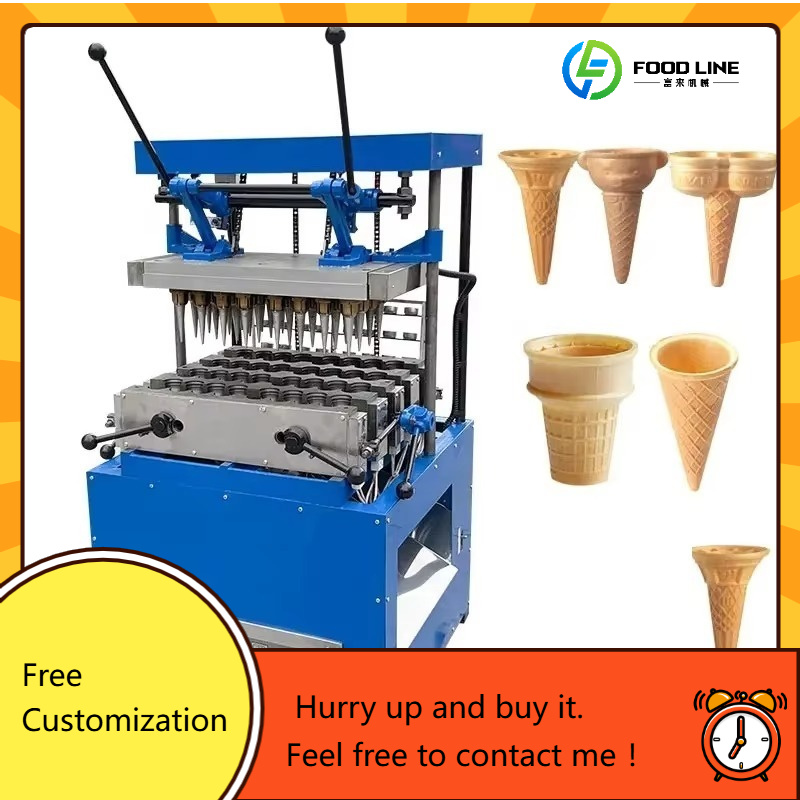 Waffle Cone Maker - Industrielle Waffelkegel-Maschine für Waffel-Eiscreme, Waffel-Kekse und