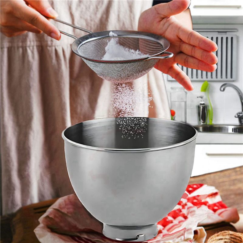 Kitchenaid Mixer Artisan 5Qt - A78E 3X Edelstahl-Mischschüssel für KitchenAid Classic