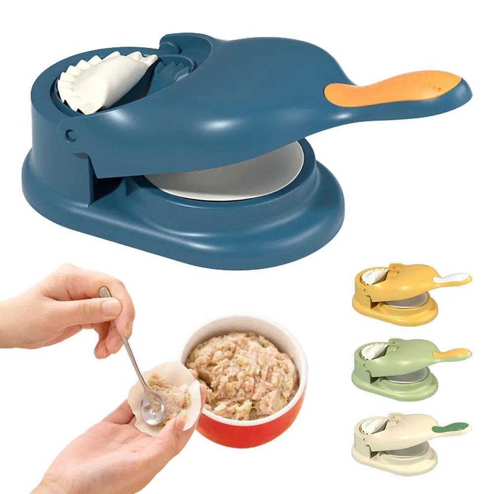 Dumpling Press Set - 2-in-1 DIY Teigtaschen-Maker-Set, Teigpresser, ideal für